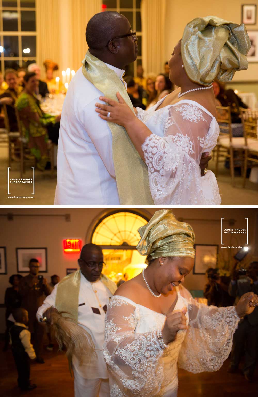 Wedding Pictures of A Hero and Her Family #5 - Nobel Peace Prize Winner Leymah Gbowee Marries Jay Fatorma