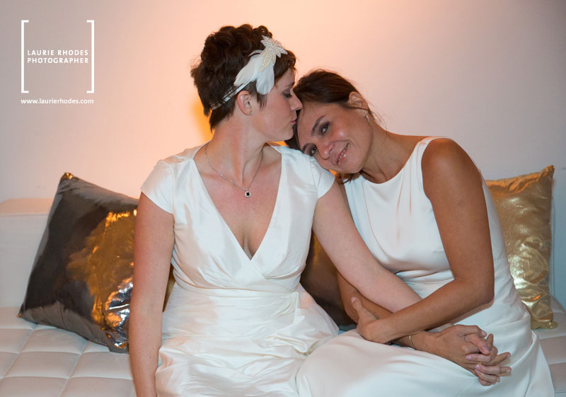 Lesbian Wedding - Jessica & Melina Get Married - photo 1 by Laurie Rhodes