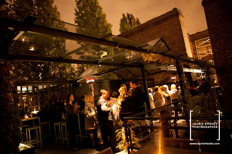 The roof of the Foundry in LIC by Laurie Rhodes