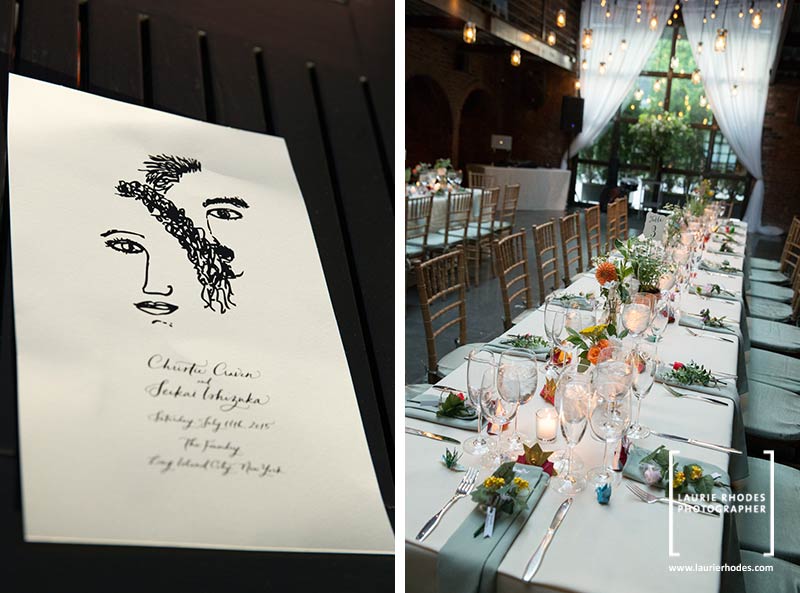 Laurie Rhodes photographs another beautiful wedding at the Foundry Long Island City 1