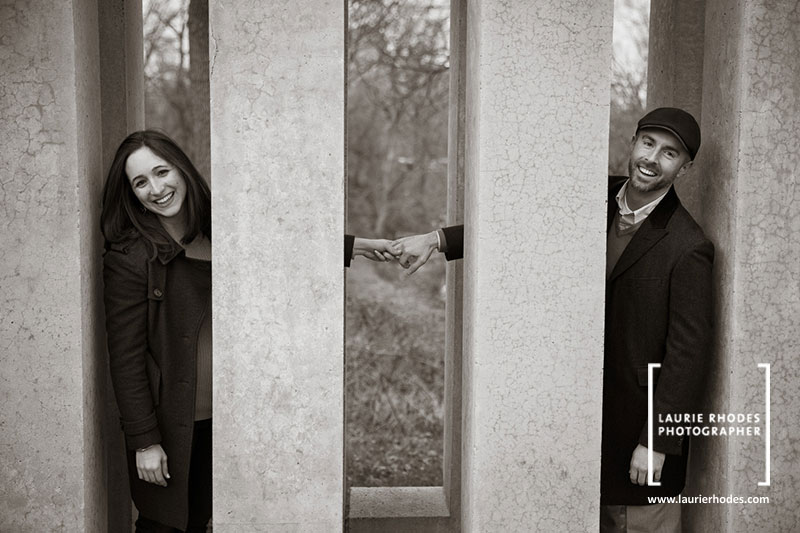 Engagement pictures #2 of Jaclyn & Greg shot by award-winning New York wedding photographer Laurie Rhodes