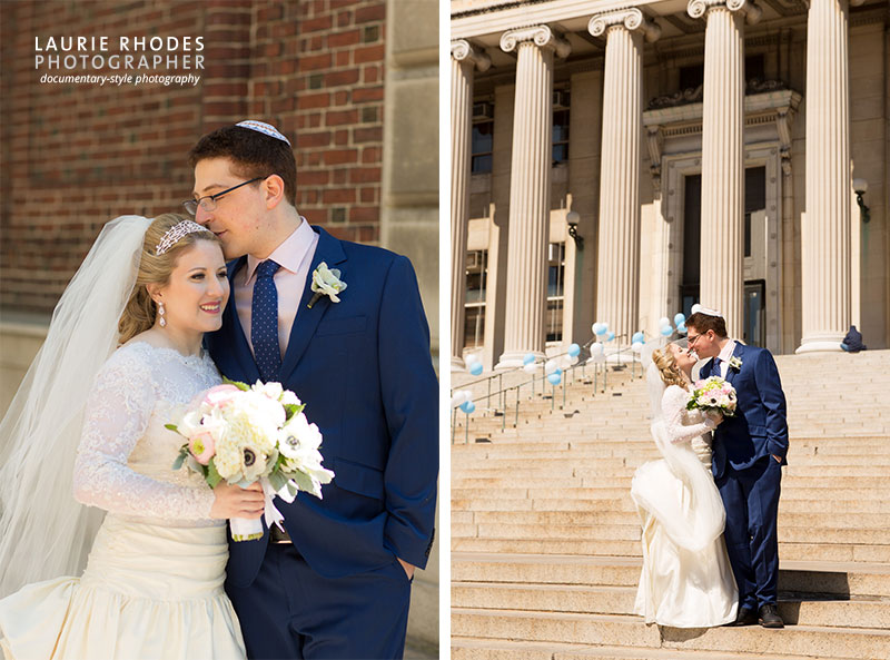 Ariella and Jeremy | Traditional Jewish Wedding | photographed by New York wedding photographer Laurie Rhodes #1
