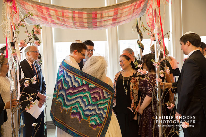 Ariella and Jeremy | Traditional Jewish Wedding | photographed by New York wedding photographer Laurie Rhodes #4