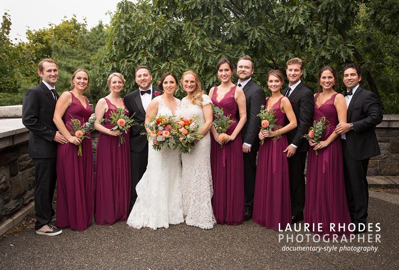 Fort Tryon Park Wedding | New Leaf Wedding | Photo by New York Wedding Photographer Laurie Rhodes #3