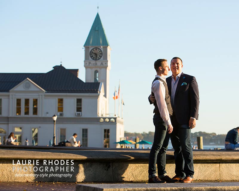 Engagement photography for Michael and Scott - photo by New York Wedding Photographer Laurie Rhodes #3