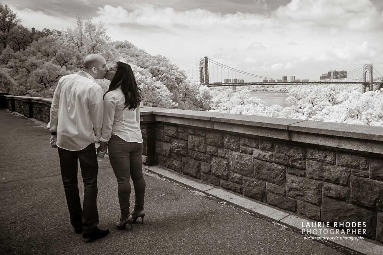 Engagement pictures of Daniel & Massomeh by wedding photographer Laurie Rhodes - lead