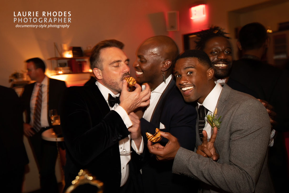 Brian & Tony Get Married : Gay Wedding Photos by Laurie Rhodes in Brooklyn at The Hoxton 1