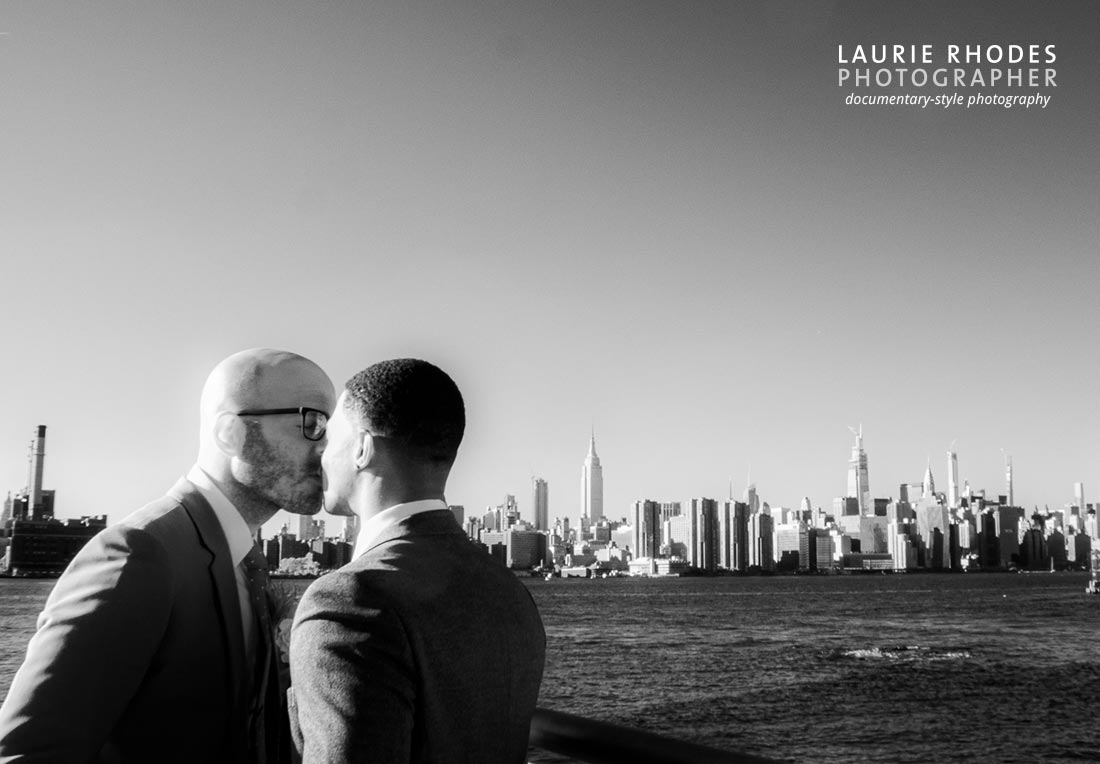 Brian & Tony Get Married : Gay Wedding in Brooklyn at The Hoxton : Photos by Laurie Rhodes 1