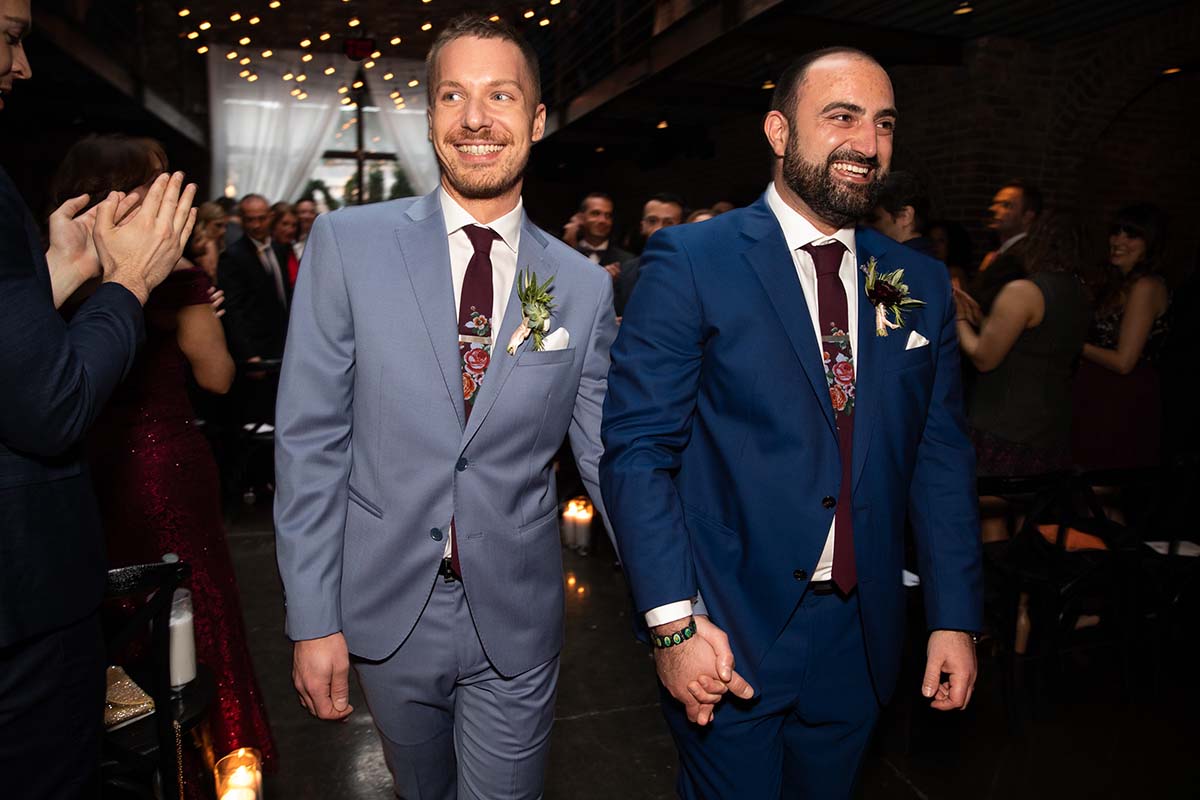Gay Wedding Photos from Laurie Rhodes Photographer | Ramzi and Andrew