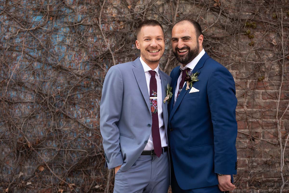 Gay Wedding Photos from Laurie Rhodes Photographer | Ramzi and Andrew