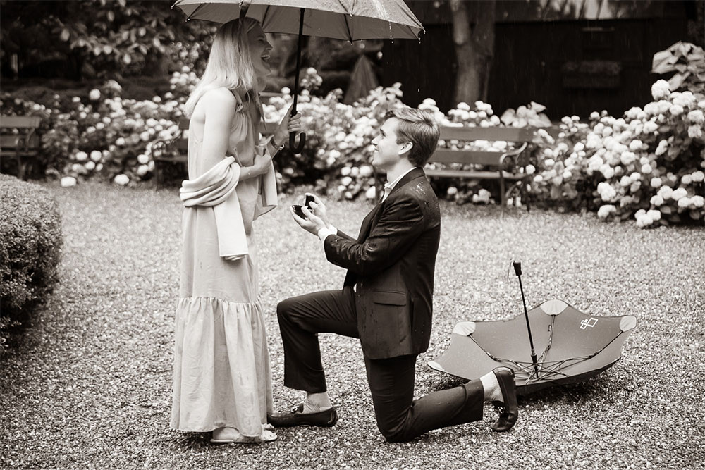 A Surpise Proposal in Gramercy Park